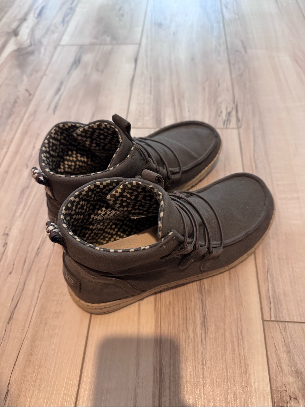 Hey Dude Women's Ankle Booties in Dark Brown